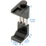 Ulanzi ST-02 Metal Smartphone Tripod Mount - Image 2