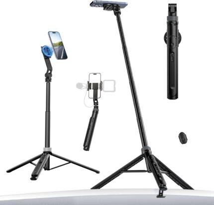 Ulanzi TT88 Overhead Selfie Stick Wireless Tripod with MagSafe Clip
