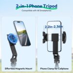 Ulanzi TT88 Overhead Selfie Stick Wireless Tripod with MagSafe Clip - Image 4