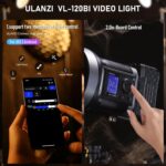 Ulanzi VL-120 Bi-color V-Mount Video Light - Image 3