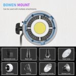 Ulanzi VL-120 Bi-color V-Mount Video Light - Image 5