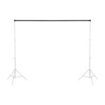 Heavy Duty Black Horizontal Stick for Backdrop Systems - Image 2