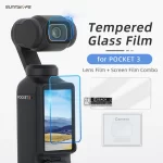 Sunnylife Lens Screen Protector Tempered Glass Protective Film Action Camera Accessories for Osmo Pocket 3 - Image 3