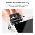 K&F Concept 2Pack Eyepiece Cover & Hot Shoe Cover Kit - Image 3