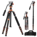 K&F CONCEPT Tripod for Camera ''68'' Carbon Fiber Tripod