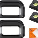 K&F Concept 2Pack Eyepiece Cover & Hot Shoe Cover Kit