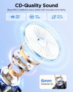 BOYA Mini Wireless Lavalier Lapel Microphone iPhone iPad Android Live Type-C - Image 4