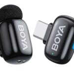 BOYA Mini Wireless Lavalier Lapel Microphone iPhone iPad Android Live Type-C