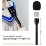 CaTeFo Microphone Interview Handle Interview GO Handheld Adapter - Image 2