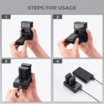 K&F CONCEPT EN-EL15 Dual Battery and Dual USB Charger for Nikon - Image 3