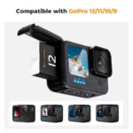 K&F CONCEPT GoPro Hero 12 Battery 3-Pack and 3-Slot USB Charger - Image 5