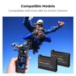 K&F CONCEPT Insta360 X4 Dual Battery and Dual USB Charger - Image 3