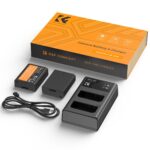 K&F CONCEPT LP-E10 Dual Battery and Dual USB Charger For Canon - Image 6