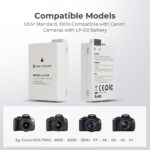 K&F CONCEPT LP-E8 Dual Battery and Dual USB Charger For Canon - Image 2