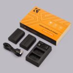 K&F CONCEPT LP-E6NH Dual Battery and Dual USB Charger For Canon - Image 7