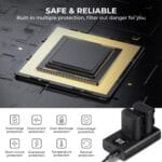 K&F CONCEPT LP-E6NH Dual Battery and Dual USB Charger For Canon - Image 6