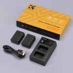 K&F CONCEPT NP-FW50 Dual Battery and Dual USB Charger For Sony - Image 5