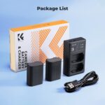 K&F CONCEPT NP-FZ100 Dual Battery and Dual USB Charger For Sony - Image 5