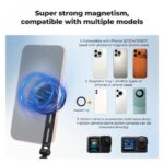 K&F CONCEPT Neck Phone Holder, 2-in-1 Magnetic & Clip-on Phone Neck Holde - Image 3