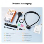 K&F CONCEPT Neck Phone Holder, 2-in-1 Magnetic & Clip-on Phone Neck Holde - Image 5