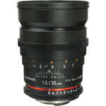Samyang 35mm T1.5 Cine Lens for Canon EF