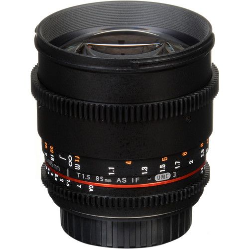 Samyang 85mm T1.5 VDSLRII Cine Lens for Canon (5) Samyang 85mm T1.5 VDSLRII Cine Lens for Canon - Image 1