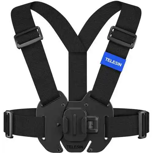 TELESIN Vest Chest Strap v2 for Action Cameras (1) TELESIN Vest Chest Strap v2 for Action Cameras - Image 1