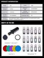 ZSYB S20 Portable Rechargeable Spotlight Snoot Light - Image 5